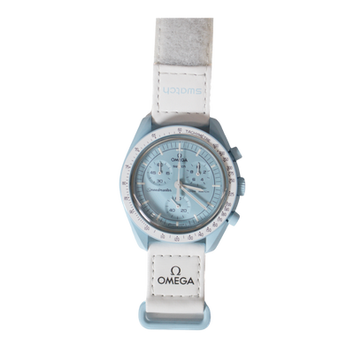 SWATCH X OMEGA BIOCERAMIC MOONSWATCH 'MISSION TO URANUS' SO33L100 (48 HOUR DELIVERY)