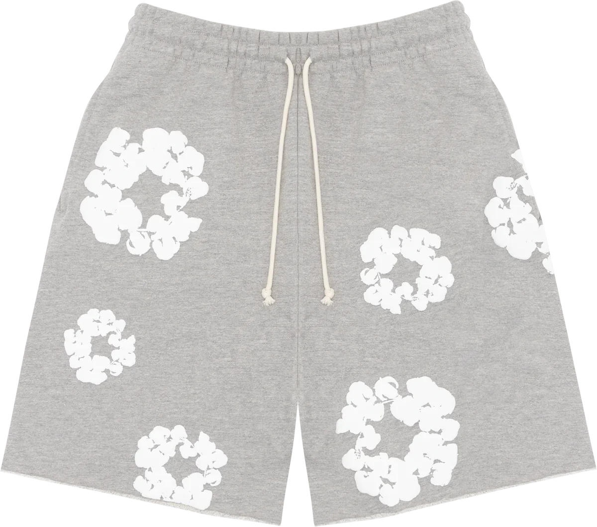 Denim Tears Cotton Wreath Shorts 'Grey'