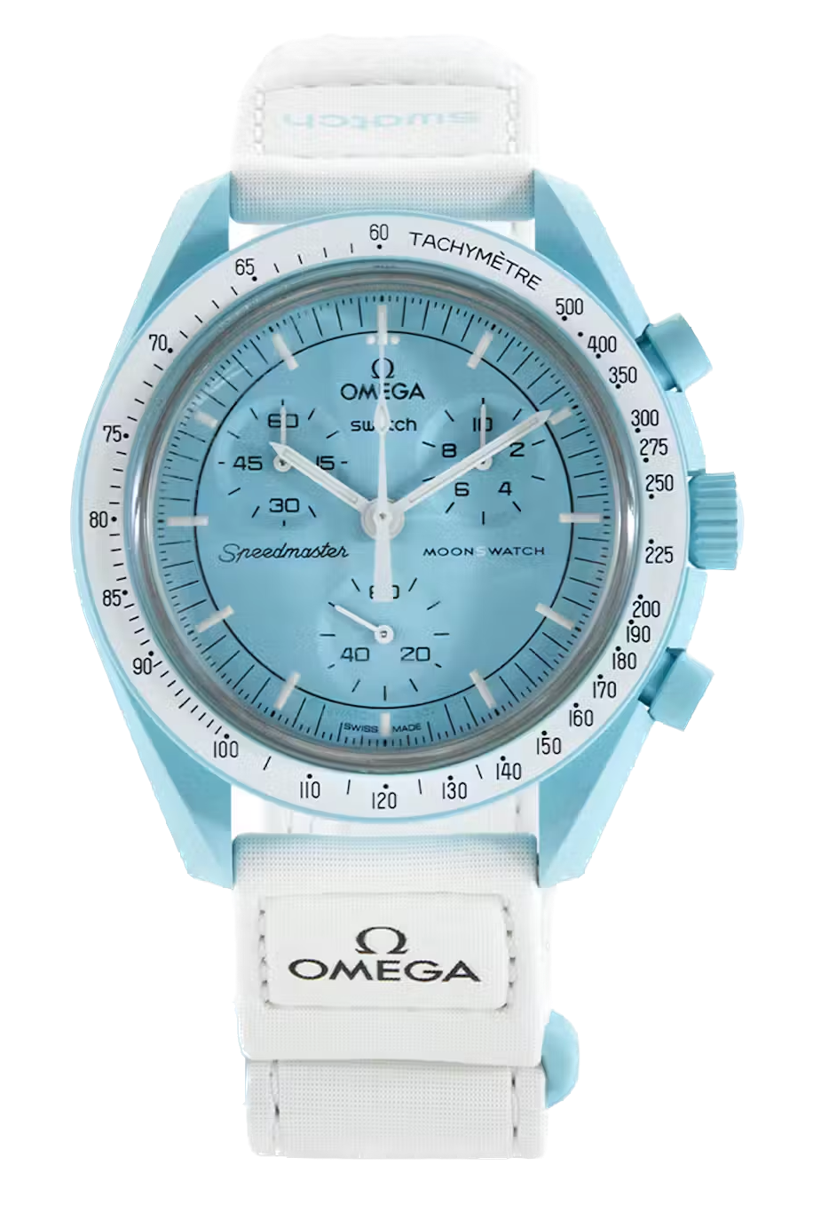 SWATCH X OMEGA BIOCERAMIC MOONSWATCH 'MISSION TO URANUS' SO33L100 (48 HOUR DELIVERY)