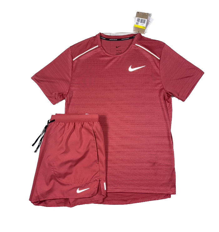 Nike Miler 'Adobe' & Flex Stride Short Set