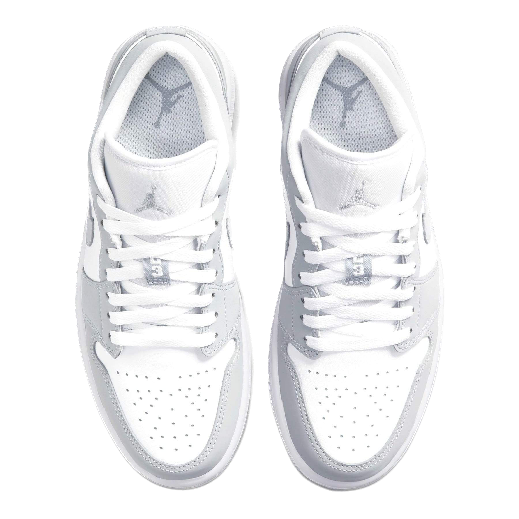 Nike Air Jordan 1 Low Grey 'Wolf Blue' (W) – NOT ON THE SHELF