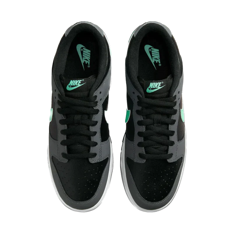 Nike Dunk Low 'Black Green Glow'