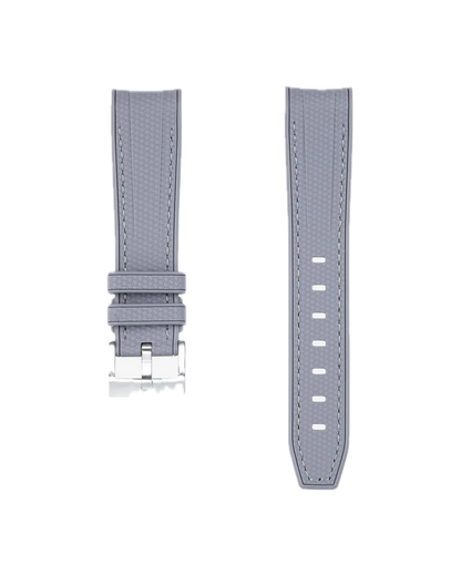 RUBBER WOVEN STRAP FOR SWATCH X OMEGA MOONSWATCH 'MISSION TO THE MOON' SO33M100 (NEW)