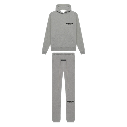 FOG ESSENTIALS TRACKSUIT SET DARK HEATHER OATMEAL SS22 NOT ON THE SHELF