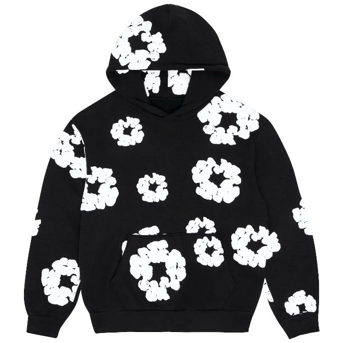 Denim Tears The Cotton Wreath 'Black' Sweatshirt