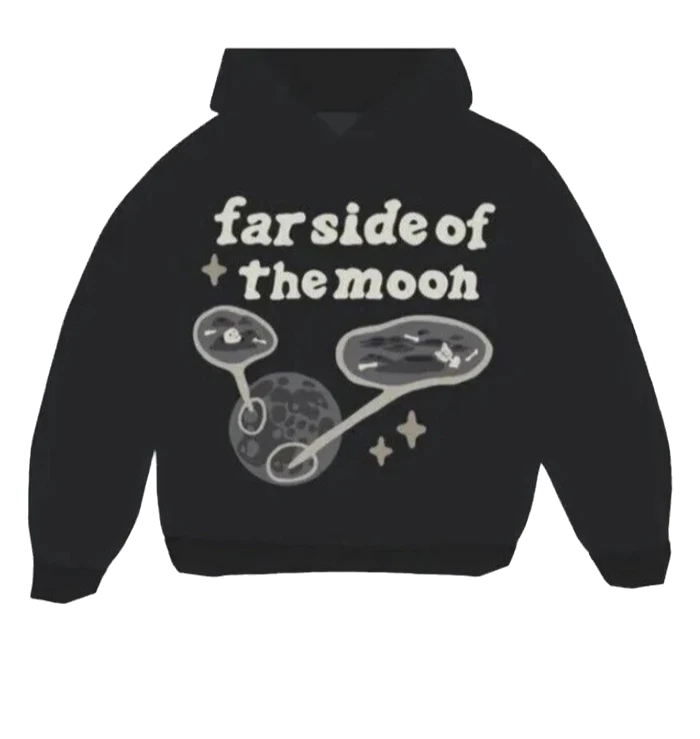 Not on the shelf BROKEN PLANET MARKET ‘FAR SIDE OF THE MOON’ SOOT HOODIE