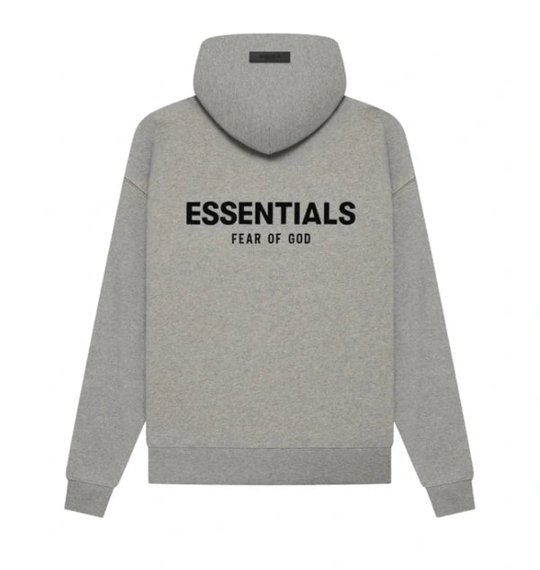 FOG ESSENTIALS HOODIE 'DARK HEATHER OATMEAL' (SS22)