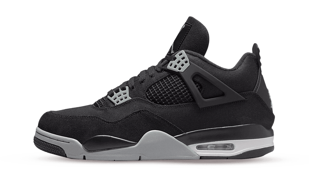 Not on the shelf NIKE AIR JORDAN 4 RETRO SE 'BLACK CANVAS'